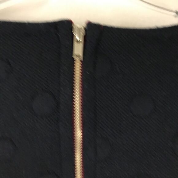 W5 ¾ sleeve navy blue polka dot sweater - Picture 8 of 10